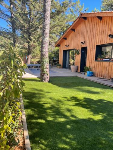 Maison avec piscine, plage sud - Location, gîte - Lacanau