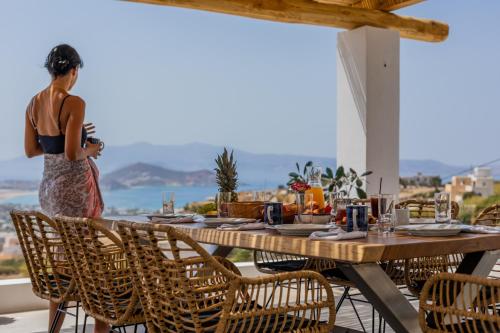 Ēdiens un dzērieni, Naxos Skyline Luxury Villas in Agkidia