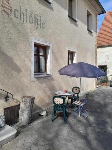 Balkons/terase, Residieren in der Beletage des Schlößle (Residieren in der Beletage des Schloßle) in Fünfstetten