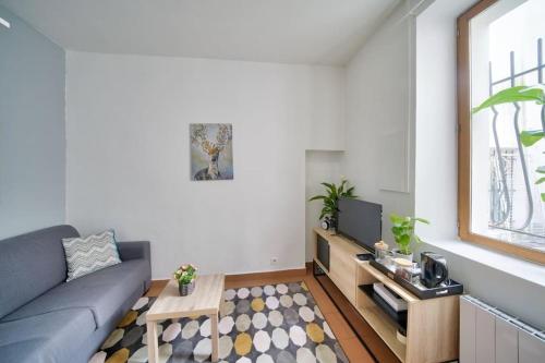 Studio sur cour, proche des Buttes-Chaumont - Location saisonnière - Paris