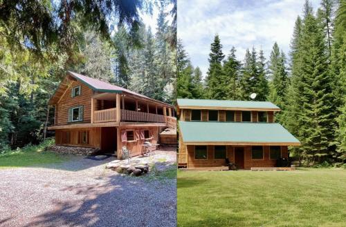 2 Adjacent Cabins near Silverwood - Serene, Private and Forested