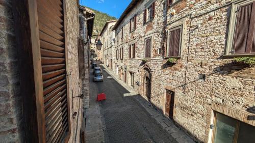 Exterior view, Borgo Antico in Gubbio