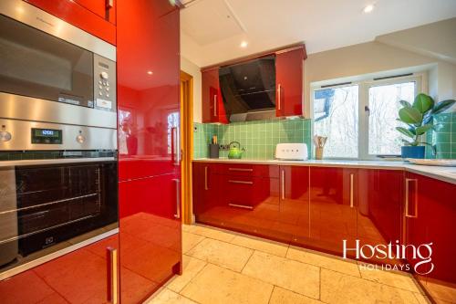 廚房, The Lookout - 2 Bedroom Annex With Parking in 赫爾利