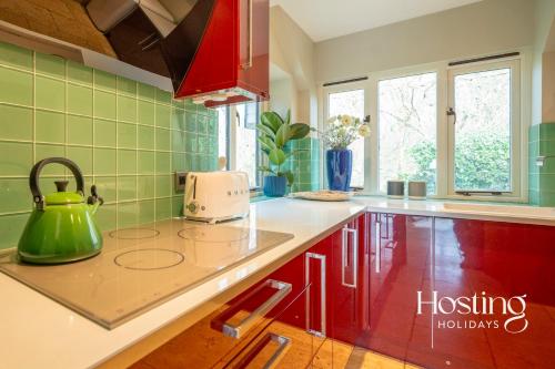 廚房, The Lookout - 2 Bedroom Annex With Parking in 赫爾利