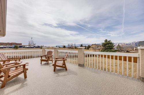 Large Colorado Springs Home with View of Pikes Peak!