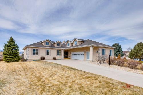 Large Colorado Springs Home with View of Pikes Peak!