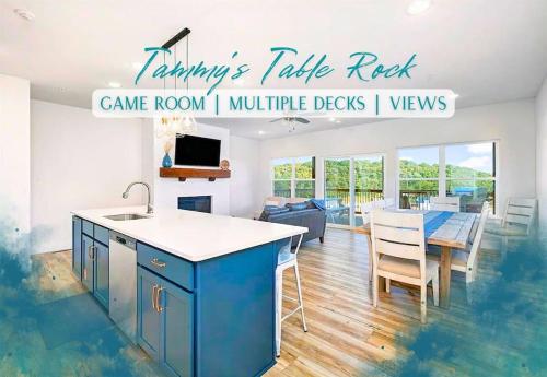 Tammy's Table Rock Lake Views: 6BR, Hot Tub, Games