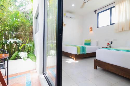 Balcony/terrace, Maison Bacalar in Bacalar