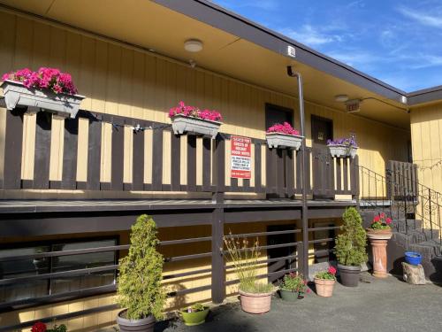 外部景觀, 霍利德豪斯汽車旅館 (Holiday House Motel) in 萊迪史密斯 (BC)