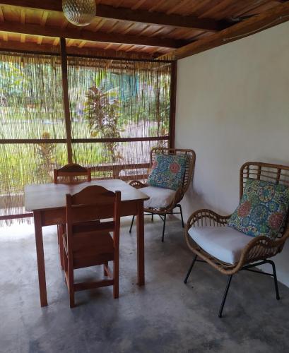 陽台/露台, Mineral River Eco Village in 林孔德拉別哈