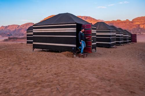 View, Wadi Rum Backpacker Camp in Wadi Rum