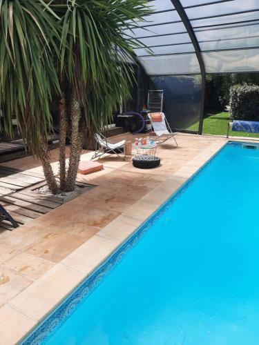 Villa de 5 chambres avec piscine privee jardin clos et wifi a Firfol