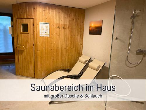 Fewo Tannwäldchen perfekt zum wandern ruhig gelegen mit Sauna im Haus