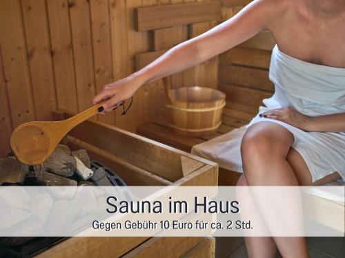 Fewo Tannwäldchen perfekt zum wandern ruhig gelegen mit Sauna im Haus