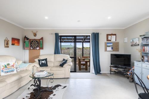 Viesnīcas āriene, Himatangi Kiwi Bach - Himatangi Beach Holiday Home in Himatangi Beach
