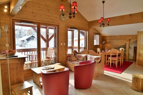 Balcon des Pistes - 326 - Appart charme - 6 pers - Location saisonnière - Les Deux-Alpes