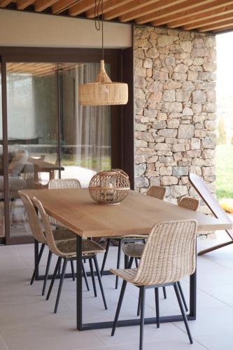 Erkély/terasz, Casa Vinyanova - apartament Xaloc in Fontanillas