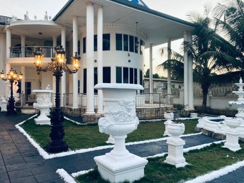 Exterior view of The Peacock Mansion