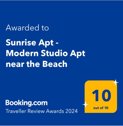 Sunrise Apt - Modern Studio Apt near the Beach, Birżebbuġa (zdjęcie 2)