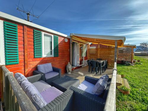 Grand Mobile-Home 6 Places climatisé - Camping - Munster