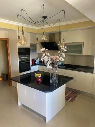 Kitchen, Welcoming house with terrace and garden in Barra de Mira in Praia Da Mira