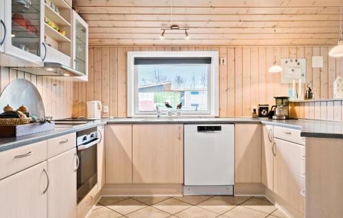 مطبخ, Holiday Home Fasanvænget Hemmet I in Hemmet
