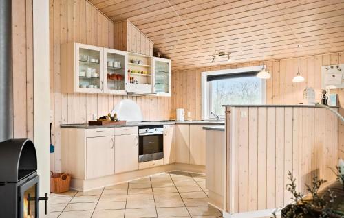 مطبخ, Holiday Home Fasanvænget Hemmet I in Hemmet