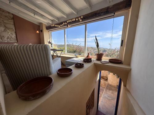 A környék, Casa con vistas al mar y Patio de Buganvillas in Aigues