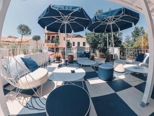 Balcony/terrace, BLUE LUXURY SUITES in Preveza