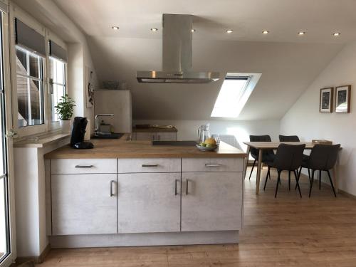 virtuve, Wohnung Am Spitalgarten für 4 Personen (Wohnung Am Spitalgarten fur 4 Personen) in Gundelfingen an der Donau