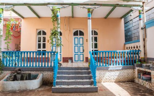 Balcony/terrace, New Dap Hostel (in Grape Town) in Turpan