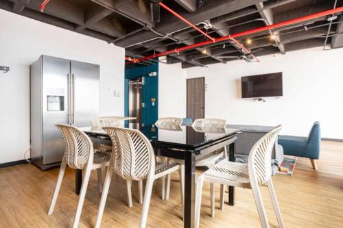 Dormitorios en Medellín con áreas comunes, Coworking - Be Together by Roots Rentals TOG HAB, Medellín (fotografie 9)