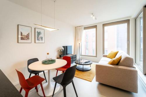 Beautiful 1BR apartment in Antwerp, Amberes (foto 9)