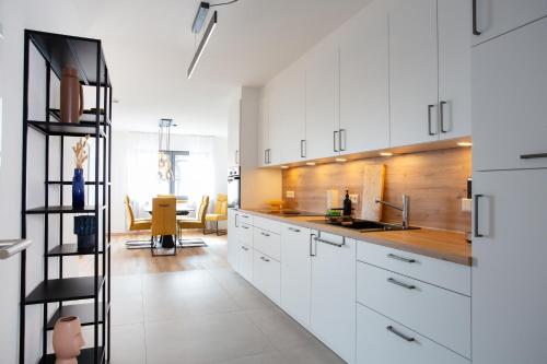 廚房, Siebenschläfer Appartements (Siebenschlafer Appartements) in 湖畔埃京