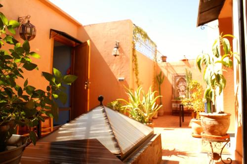 Erkély/terasz, Maison d'hotes Dar El Nath in Ouarzazate Városközpont