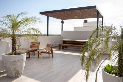 2 BedBath-Tulum-Private pool in Tulum, Mexico