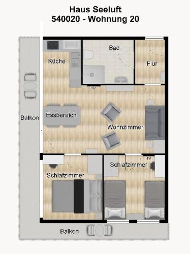 Apartment with Balcony image 5