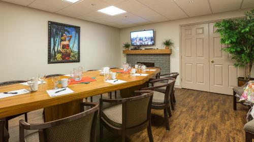 Banquet hall, Grama's Inn in Prince George (BC)
