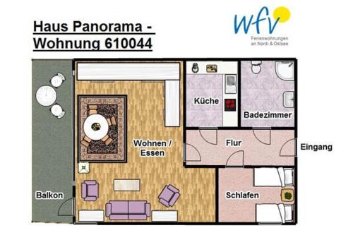 Haus Panorama Ferienwohnung 44