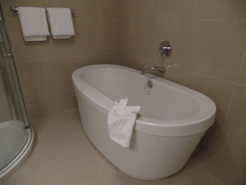 Badkamer, Arbutus Inn in Victoria (BC)