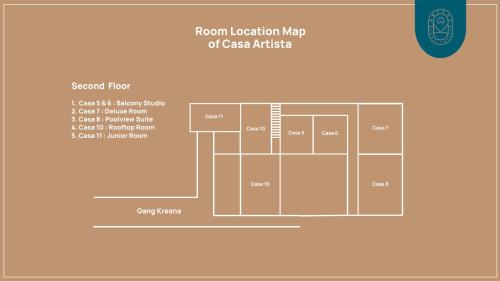 Casa Artista Deluxe Room room in Casa Artista By Kresna Hospitality