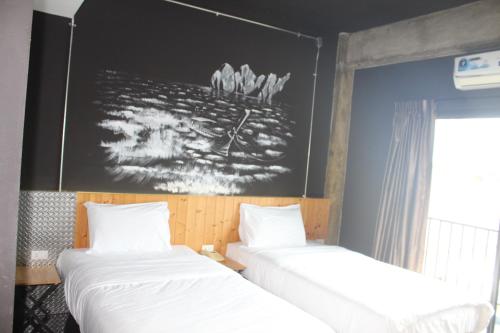 Nine blue residence Room Type - Deluxe Twin Room