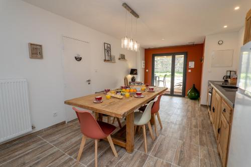 Konyha, Plaines-Provence Spa&Sauna in Chateauroux-Alpes