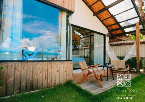 Balcó/terrassa, Nitiporn Resort in Koh Phayam (Ranong)