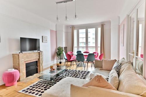 Appartement Luxueux Porte Maillot - Neuilly - IV - Location saisonnière - Neuilly-sur-Seine