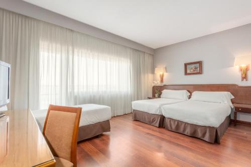 1 doppelbett oder 2 einzelbetten, 3 betten