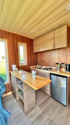 廚房, Tinyhouses Mirador del Lago in 巴拉斯港濱海