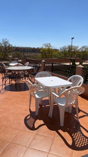 Balkon/terasa, Auberge de Jeunesse Marrakech-Asni in Marakeš
