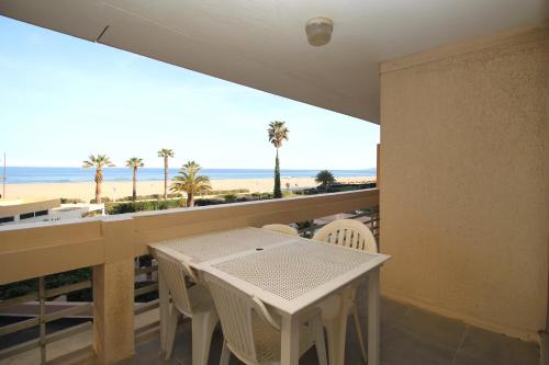 COPACABANA - 3 pièces vue mer avec piscine et parking - Location saisonnière - Canet-en-Roussillon