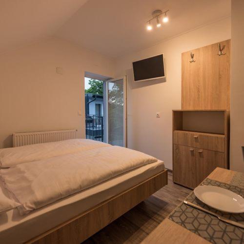 1 double bed